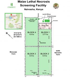 Naivasha screenining site map